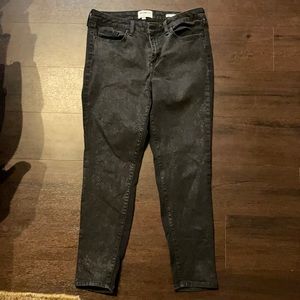 William Rast black skinny jeans